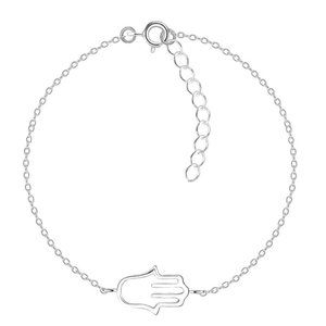 Sterling Silver Hamsa Bracelet